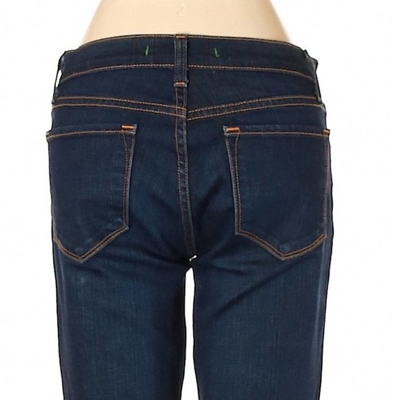 J Brand Boho The Skinny Blue Jeans in Ink Cut 4320 w/ Whiskering Size 26 - Picture 14 of 15